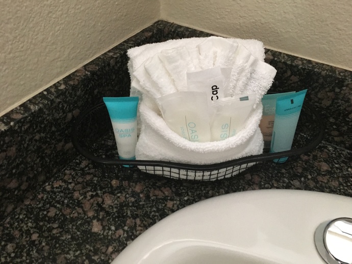 free soap and shampoo