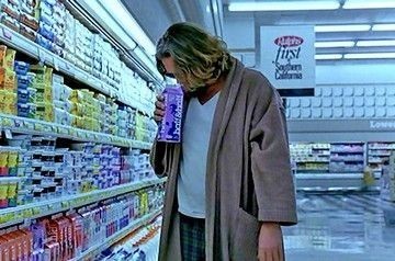 If you saw some dude walking around outside while drinking milk straight from the carton what would you think?