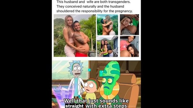 OK so a husband and wife trans couple get pregnant and now the wife is responsible for the pregnancy correct or is this madness?