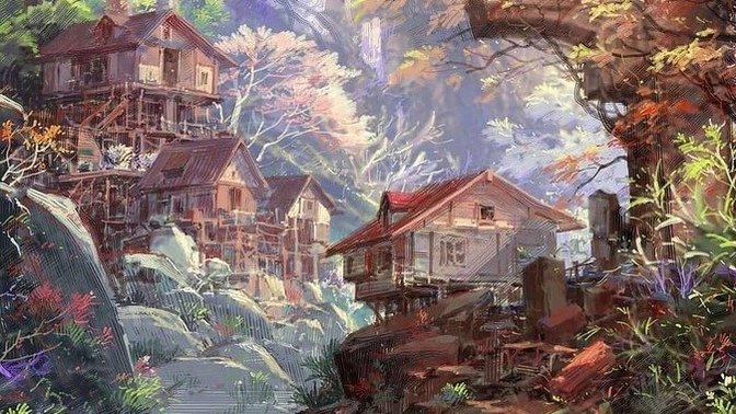 Is this the most beautiful house and landscape in the world?