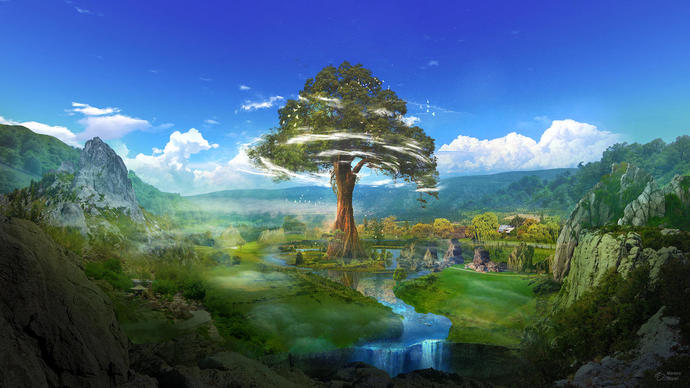 Is this what the Garden of Eden would look like?