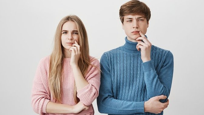 Women fall in love with what they hear, men, what they see, so that’s why men lie and women wear makeup. Your thoughts on this?
