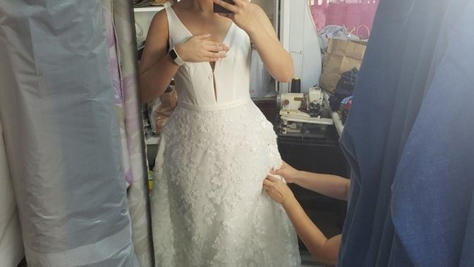 What do you think of this wedding dress?
