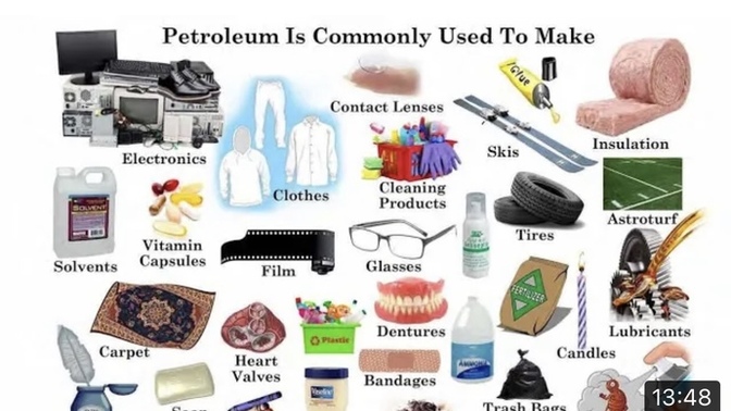 Do you know byproducts of oil?