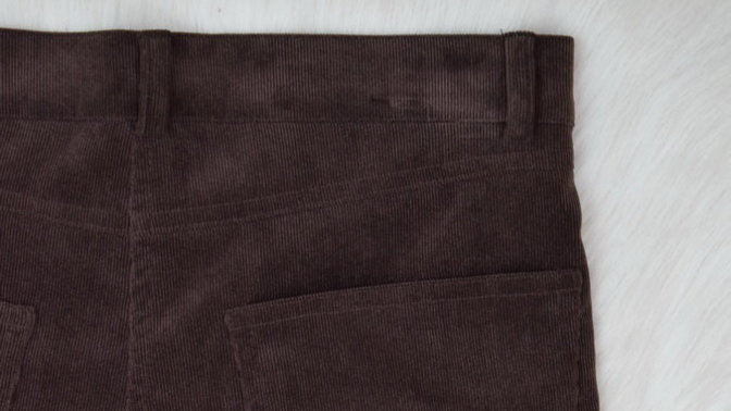 Any way to make trousers less sticky?