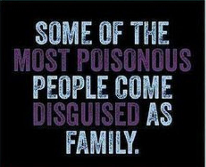 How do you deal with toxic relatives?