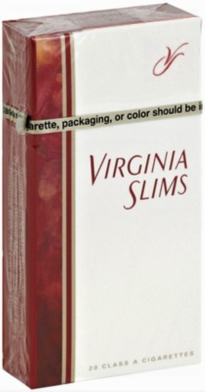 A guy who smokes Virginia Slims?