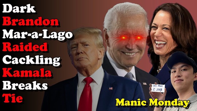 How do YOU feel about the rise of Dark Brandon. He just struck again raiding Trumps Mar A Lago home. You ready?