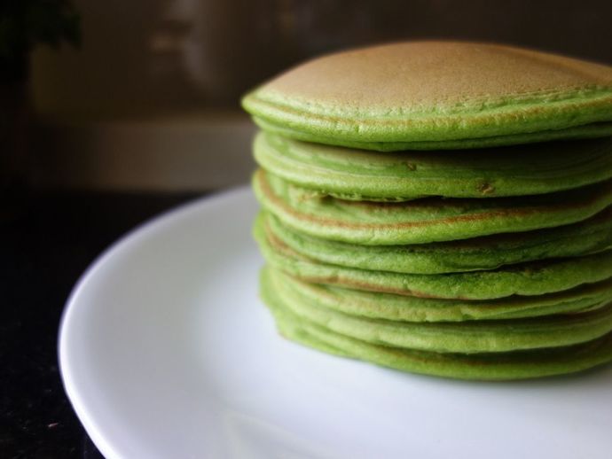 Western pancakes, Southeast Asian flavor