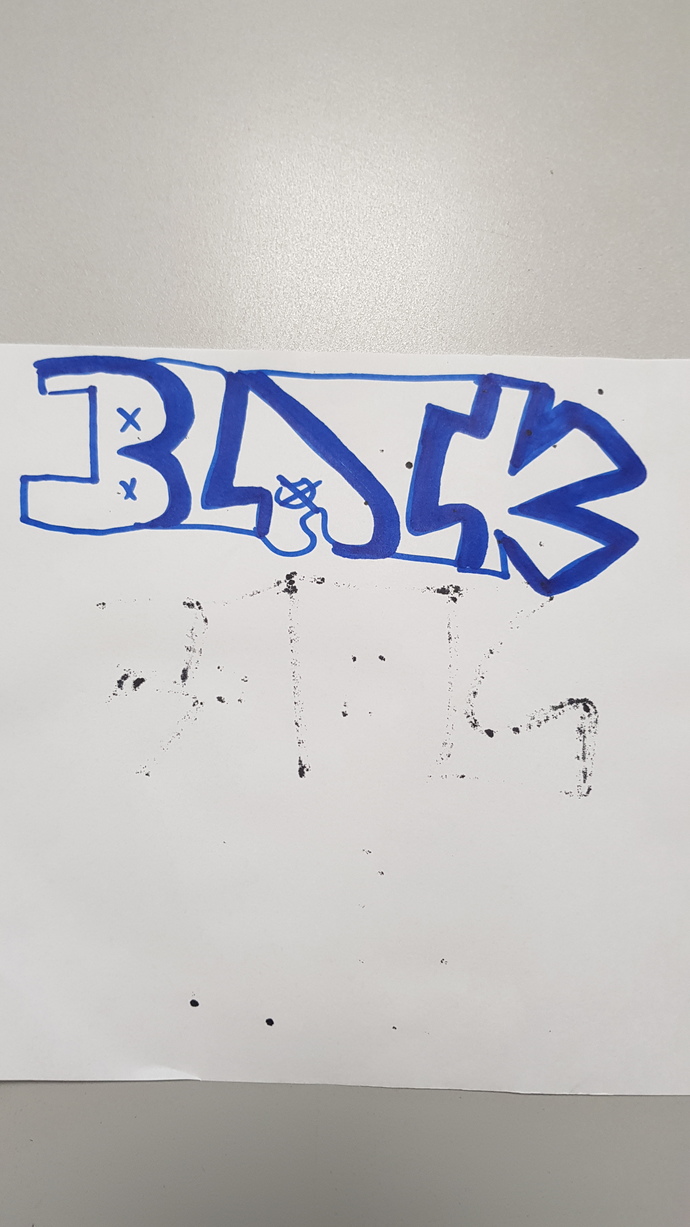 How would you rate my Graffiti drawing and which one of them is the best?