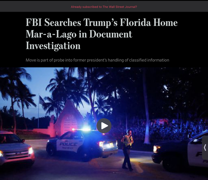 Could it be happening? Trump being held accountable?