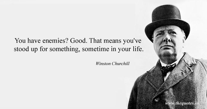 Which do you have more of: friends or enemies?