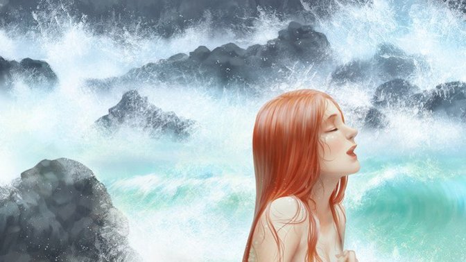 Why do you think mermaids sing on the rocks?