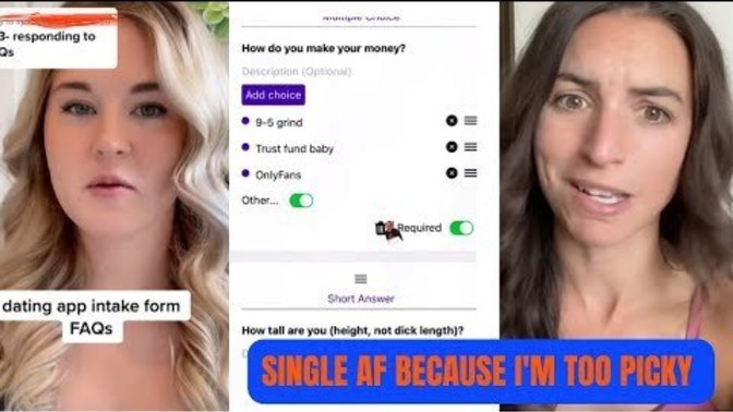 Would you go out with a girl that made you take an intake form to determine whether she would date you?