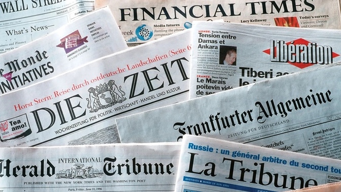 How far into the past are newspapers becoming so far?