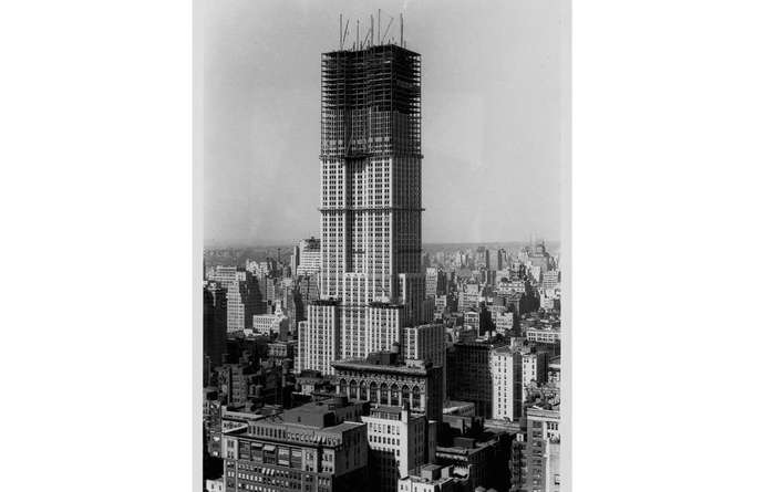 Do you ever wonder what certain structures looked like as they were being built?