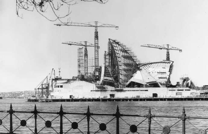 Do you ever wonder what certain structures looked like as they were being built?
