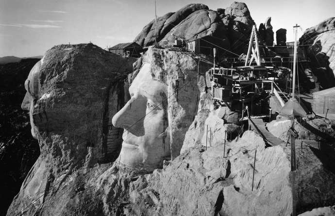 Do you ever wonder what certain structures looked like as they were being built?