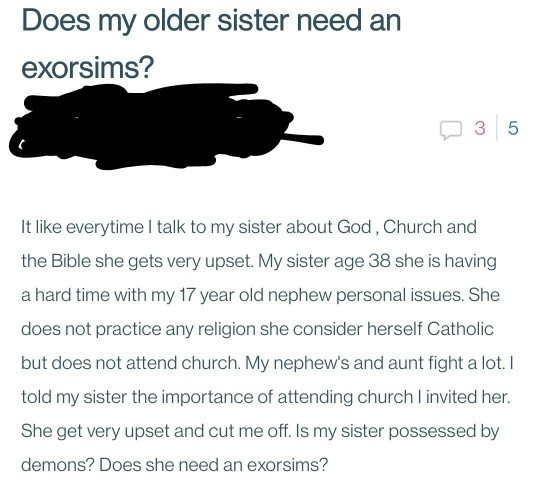 Why do some Christians feel the need to force their beliefs on others, especially children or teens?
