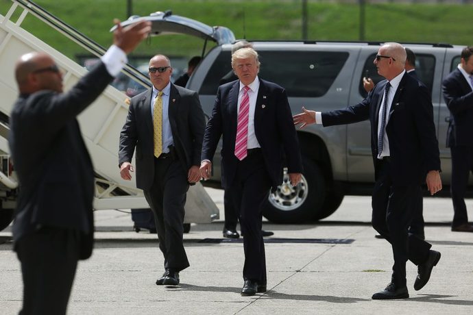 Would you jump in front of a bullet so Donald Trump could live another day?