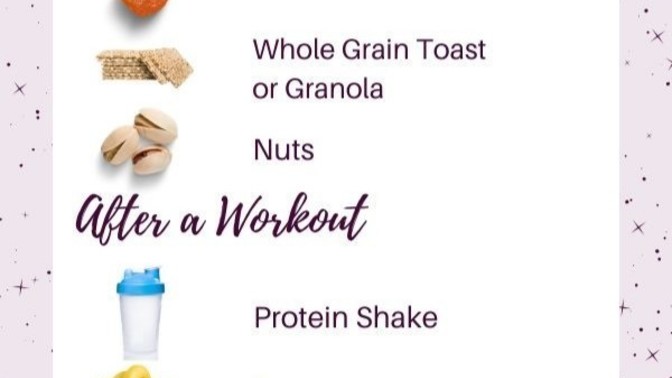 What do you like to eat pre and post workout?