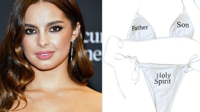 Is Addison Rae's bathing suit offensive?