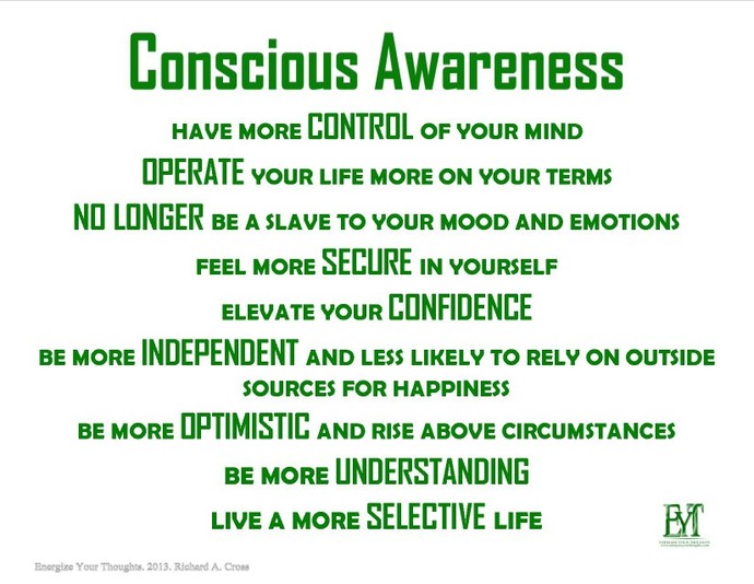 Are you self-aware? Do you agree that it helps you have more control of your life and understand yourself better?