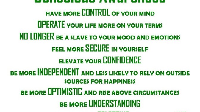 Are you self-aware? Do you agree that it helps you have more control of your life and understand yourself better?