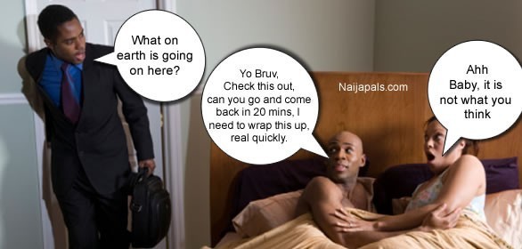 You walk into the room and your boyfriend/girlfriend is in the bed with another man/woman. Whats your next move?