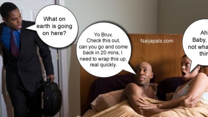You walk into the room and your boyfriend/girlfriend is in the bed with another man/woman. What's your next move?