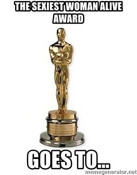 Who is the sexiest woman alive?