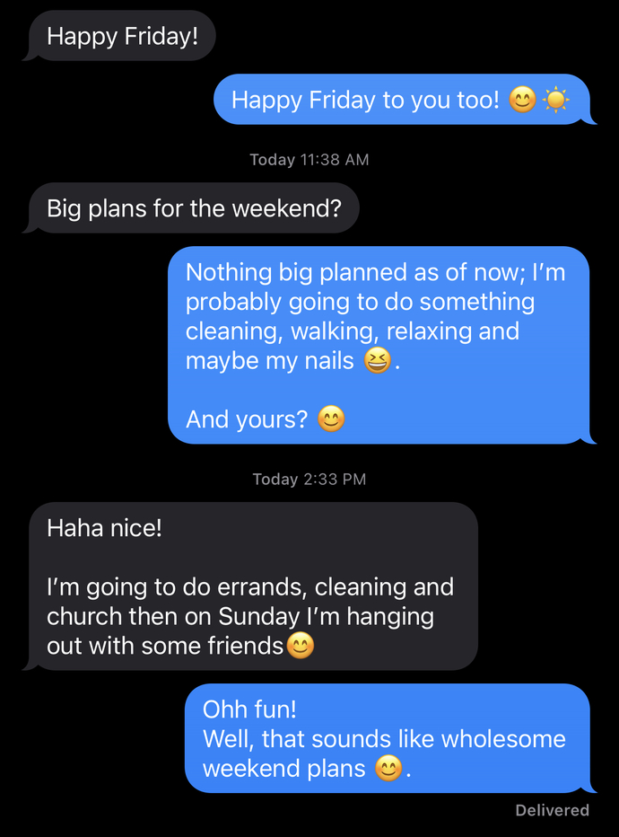 Did he lose interest after a few dates?
