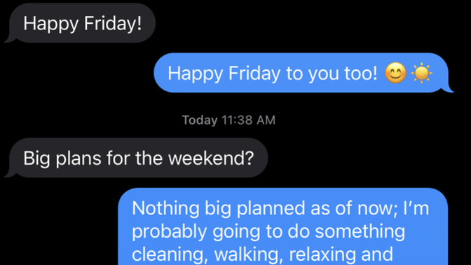Did he lose interest after a few dates?