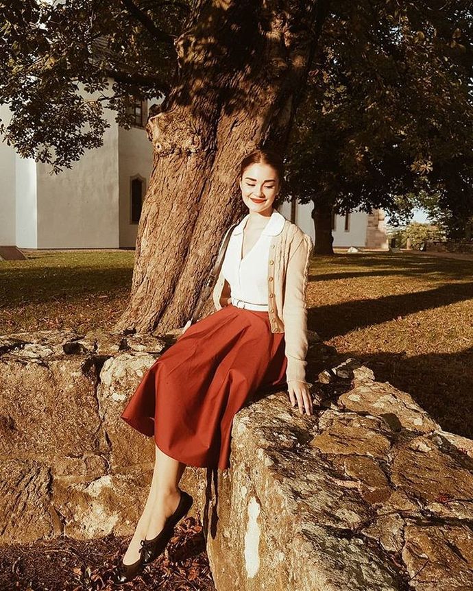 Vintage style and flats
