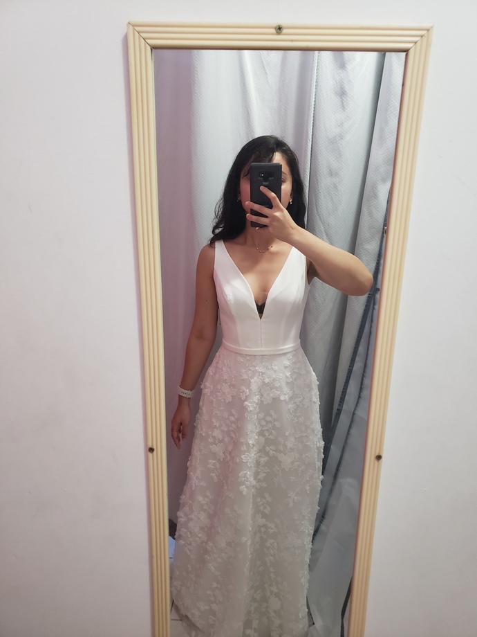 What are your thoughts on this wedding dress?