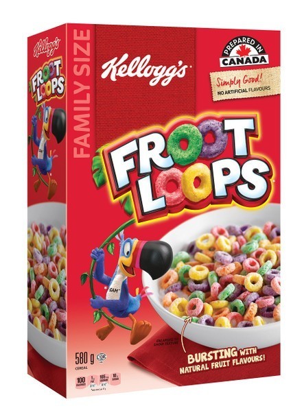 Would you follow your nose for the fruity taste of fruit loops cereal 🥣?