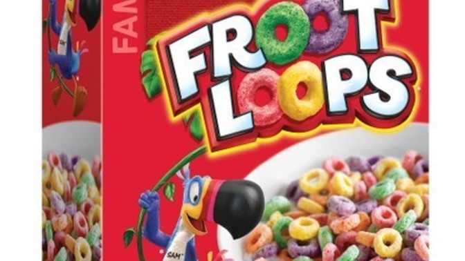 Would you follow your nose for the fruity taste of fruit loops cereal 🥣?