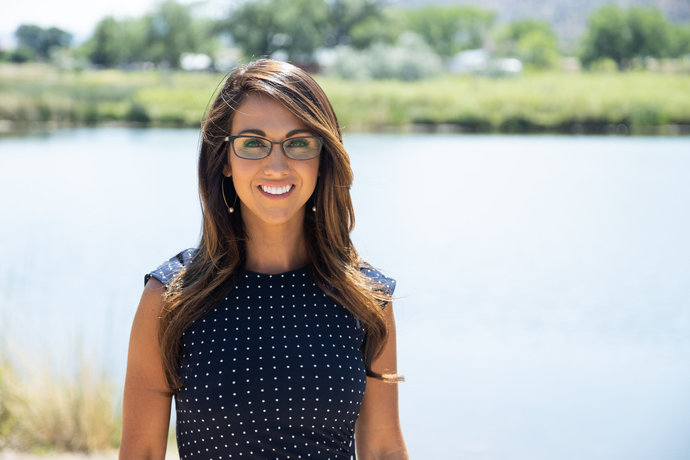 Lauren Boebert, politician and businesswoman.