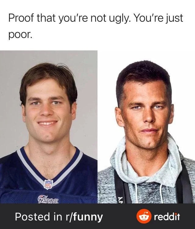 What’s a celebrity that everyone else thinks is hot but you think is average?