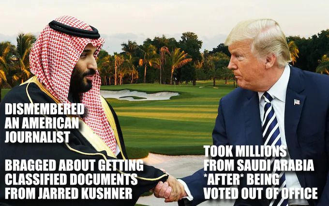 What would tempt you to sell nuclear secrets to Saudi Arabia?