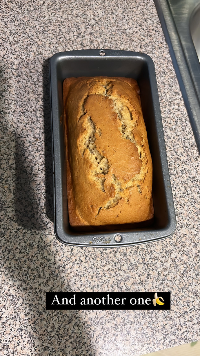 Does this banana bread I made look good?