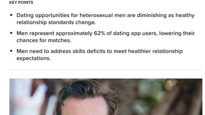 What are your opinions on the rise of more lonely single men nowadays due to women’s high standards that only a minority of men have?