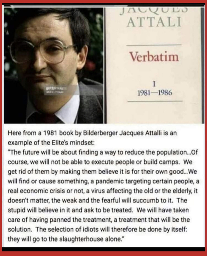 Do you think covid-19 pandemic was orchestrated by social elites to cut down on human population and control the masses?