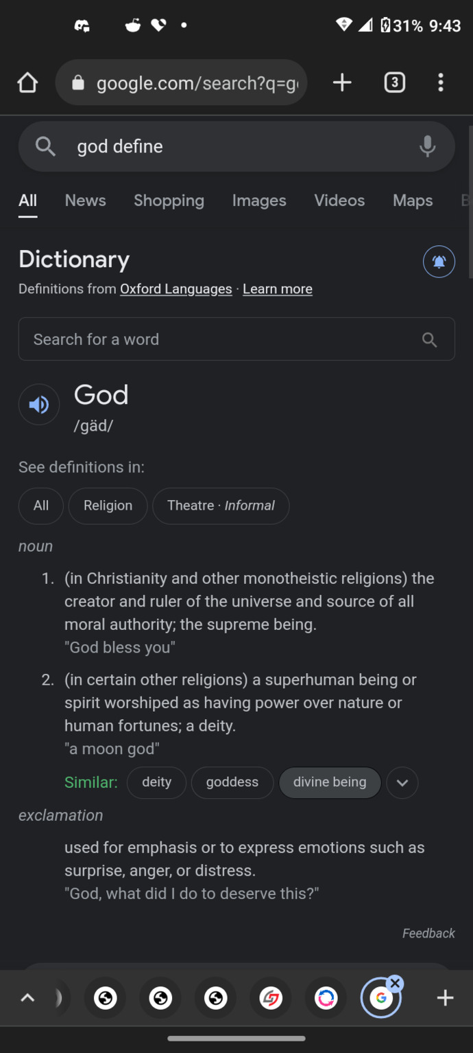 Is there, or is it even possible for there to be, a concise, logical, clear and commonly-agreed upon definition of the concept of God?