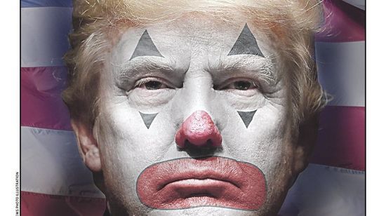 Stephen King isnt a fan of Donald Trump. What sort of scary monster or creature should he turn Trump into in his next book?