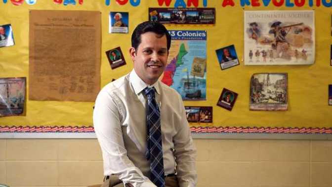 How would you feel about a straight teacher who often talk about their spouse?