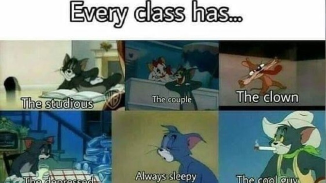Which one were you in class?