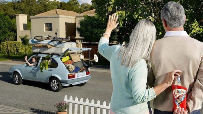 How did you move out from your parent's house?