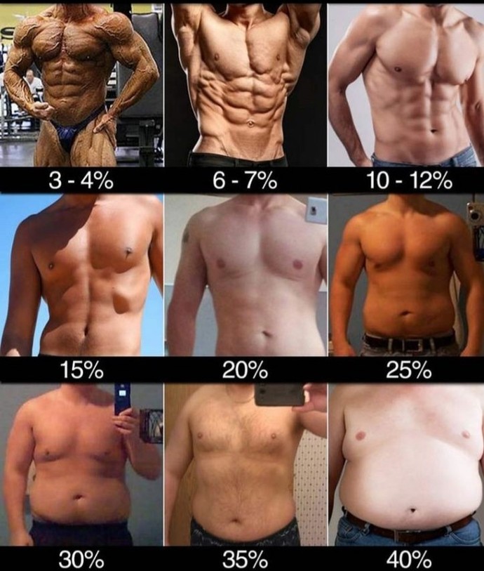 What is your body fat percentage and what percentage are you attracted to?