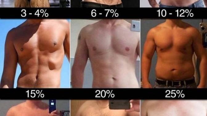 What is your body fat percentage and what percentage are you attracted to?